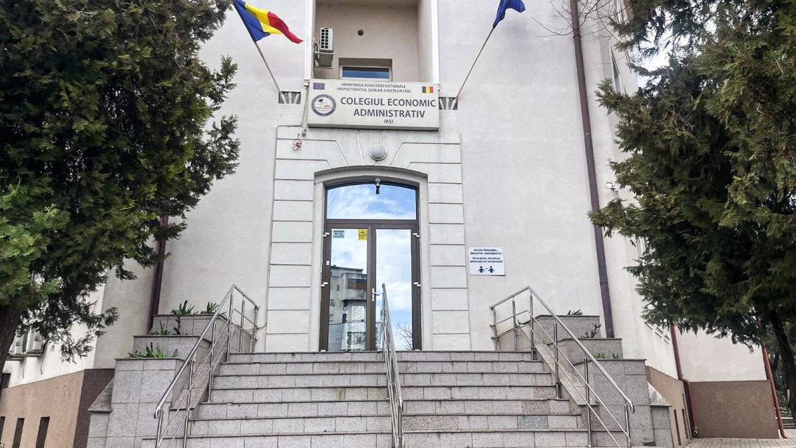 ISJ Iași face o anchetă la Colegiul Economic Administrativ Iași, după ce un elev a agresat o profesoară! Cadrul didactic a refuzat să depună plângere împotriva adolescentului 