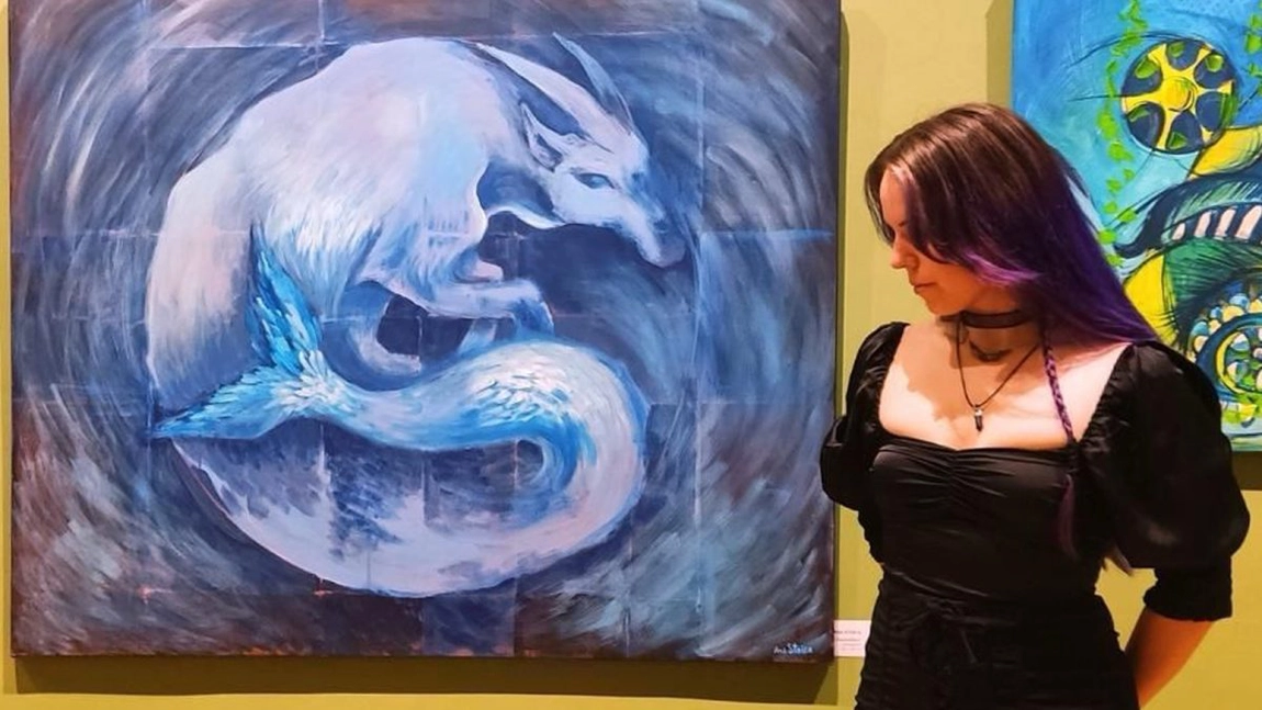 Ana Stoica este pictorița din Iași care a reprezentat cele 12 semne ale zodiacului într-un mod cu totul autentic: „Am studiat în Veneția și Verona”