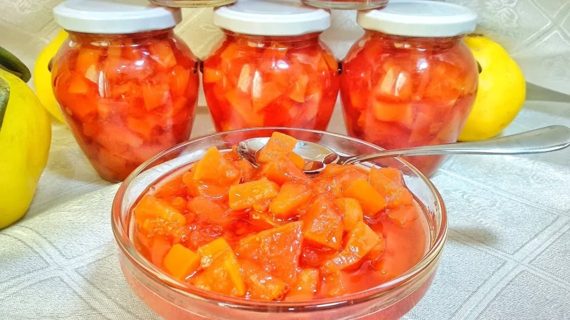 Cea mai delicioasă rețetă de dulceață de gutui. Cum să tai fructele în cubulețe pentru un plus de gust