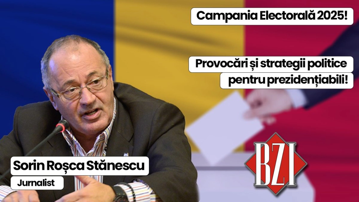 LIVE VIDEO - Top talk-show BZI LIVE de zile mari alături de invitatul special și permanent, nașul presei din România, senior-jurnalistul Sorin Roșca Stănescu