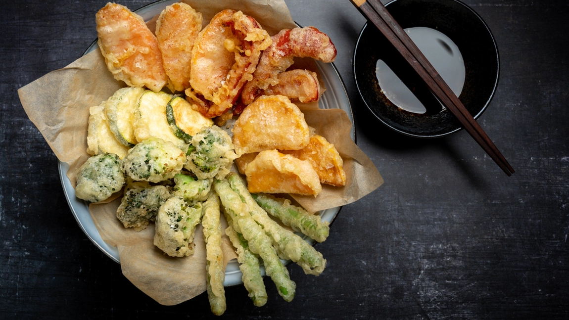 Legume în aluat tempura! Iată cum se gătesc!
