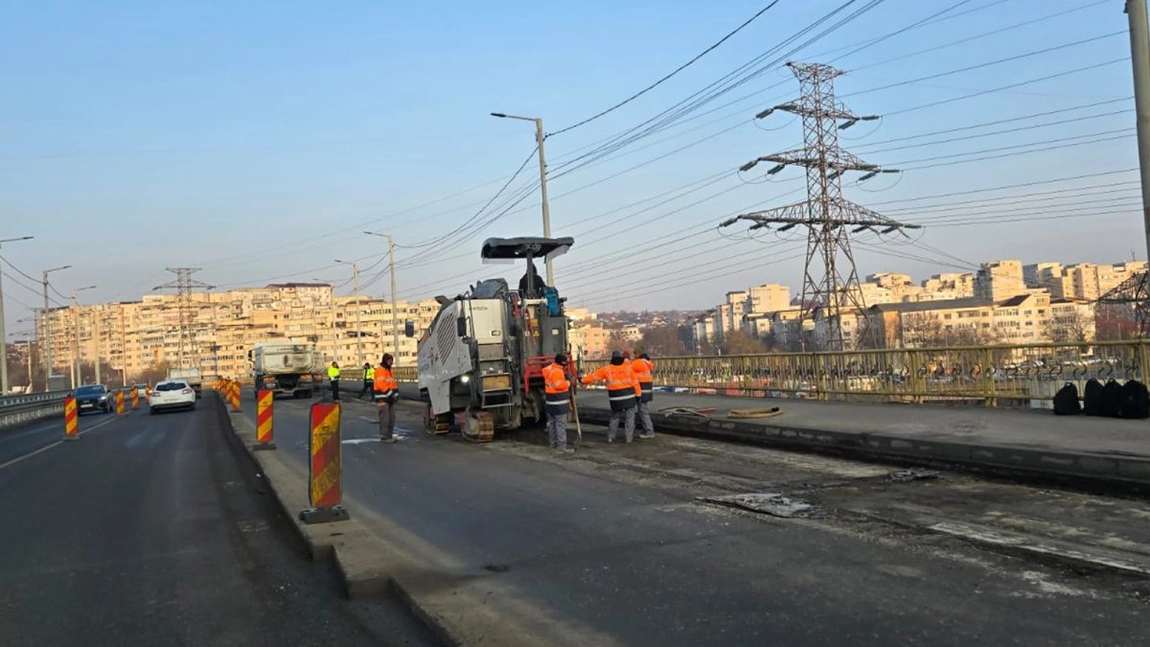 Un alt tronson de pe bulevardul Poitiers, din Iași, a fost închis. Șoferii trebuie să circule pe o singură bandă