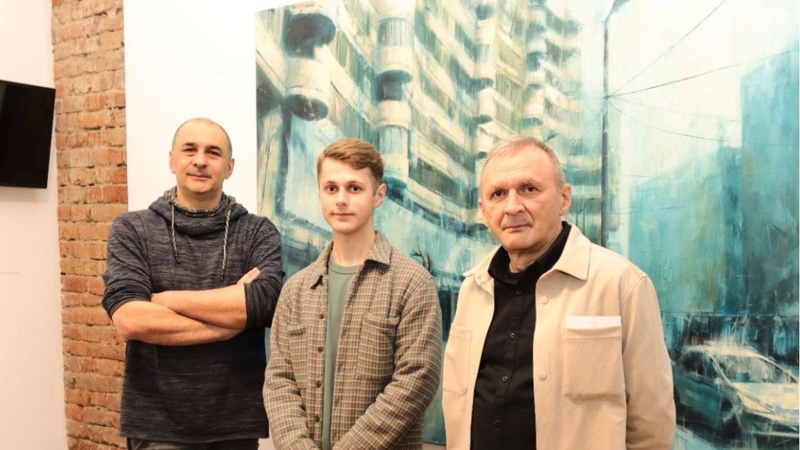 Vernisajul expoziției de pictură „Solilocviuri” a artistului basarabean Constantin Popovici a avut loc la Iași