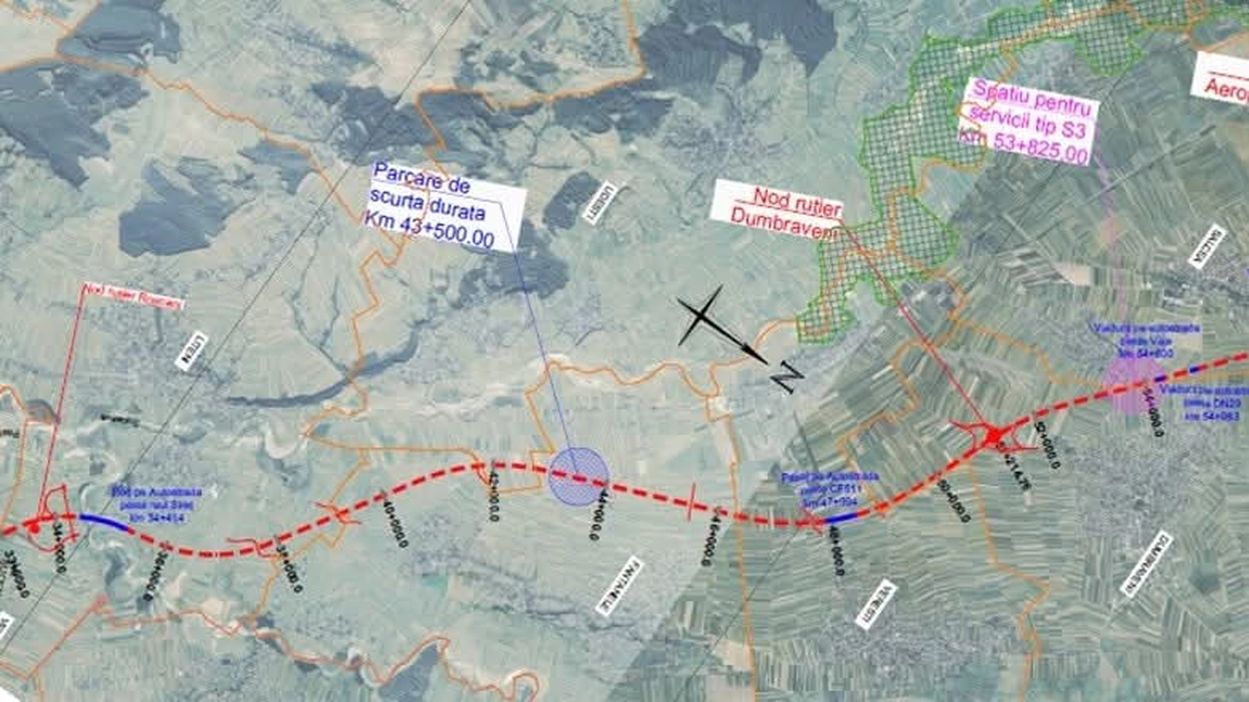 A fost desemnat câștigătorul contractului pentru construcția ultimului lot al Autostrăzii Pașcani - Suceava (A7)
