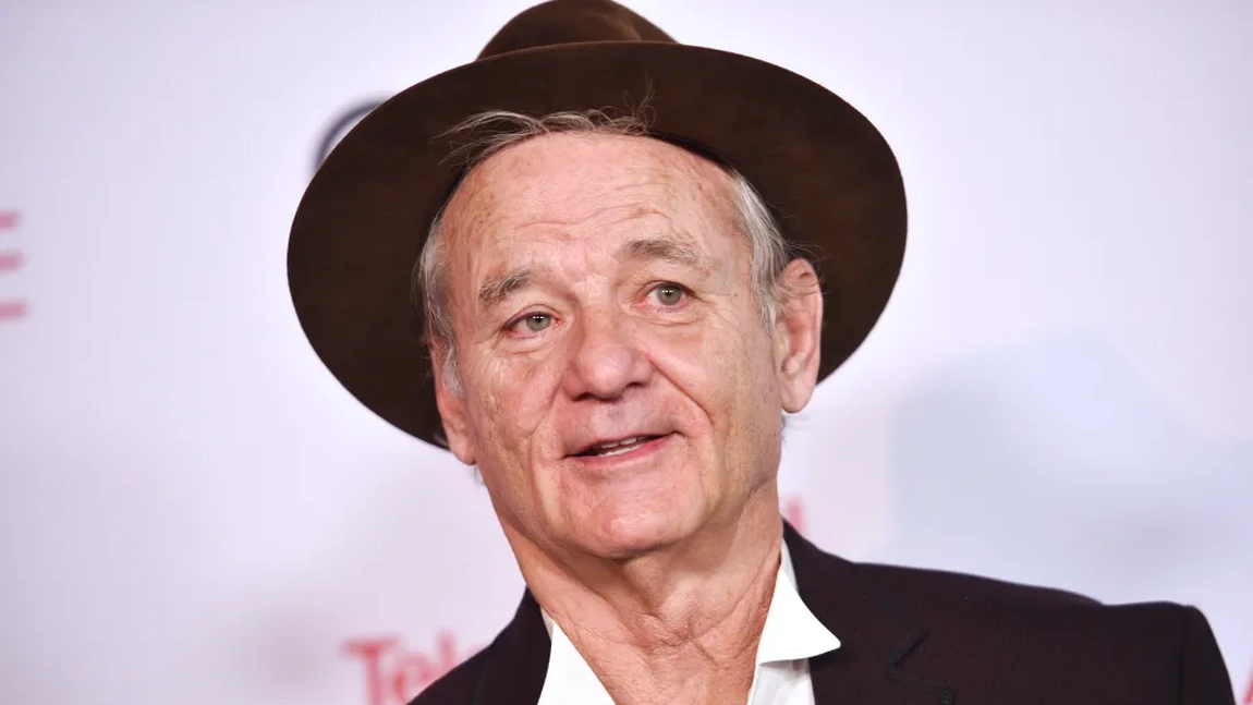 Bill Murray, moment de furie în public! Marele actor a fost surprins când a împins un fan: 