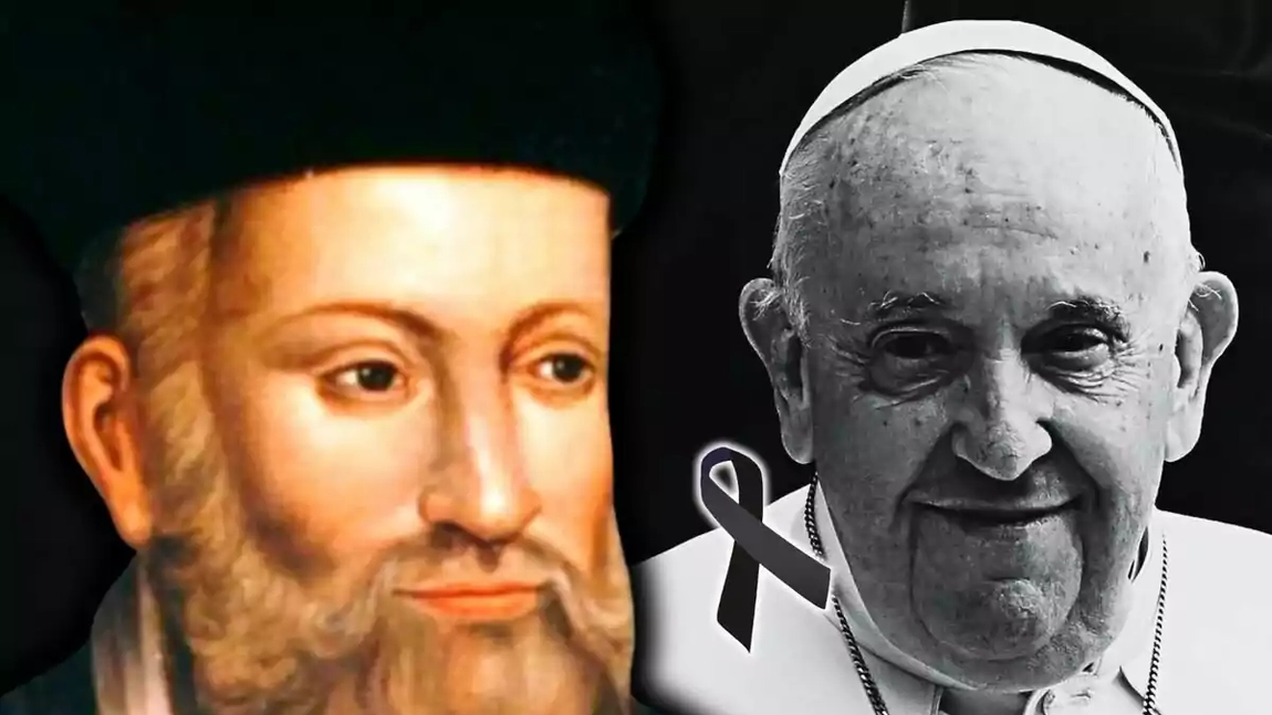 Profeția tulburătoare a lui Nostradamus pentru 2025 prinde contur: Moartea Papei și un succesor controversat zguduie Vaticanul