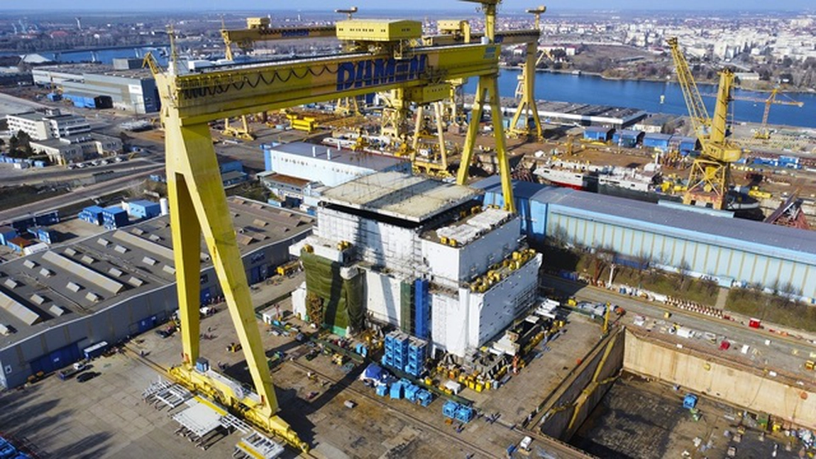 În loc să investească masiv în Șantierul Naval Mangalia, România negociază cu turcii de la Desan Shipyard pentru preluarea activității
