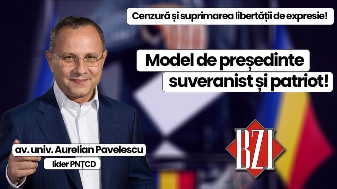LIVE VIDEO - Analiza celor mai importante subiecte naționale și internaționale BZI LIVE, pe zona politică, socială alături de av. universitar Aurelian Pavelescu, liderul PNȚCD! De la criza democratică, cenzură, Deep State la situația geopolitică și geostrategică a României