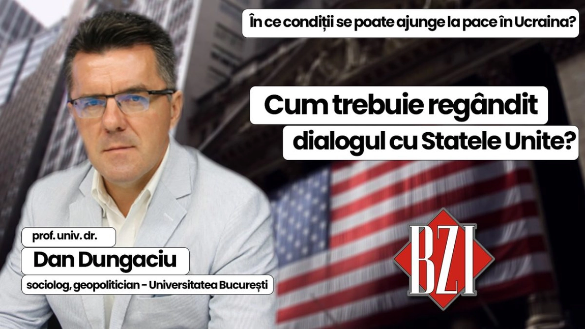 LIVE VIDEO - Top talk-show exclusiv BZI LIVE și analiză geopolitică și geostrategică alături de reputatul și distinsul prof. univ. dr. Dan Dungaciu, sociolog, geopolitician - Universitatea București! Situația negocierilor de pace din Ucraina, izolarea diplomatică a României sau posibila confruntare Statele Unite - China!