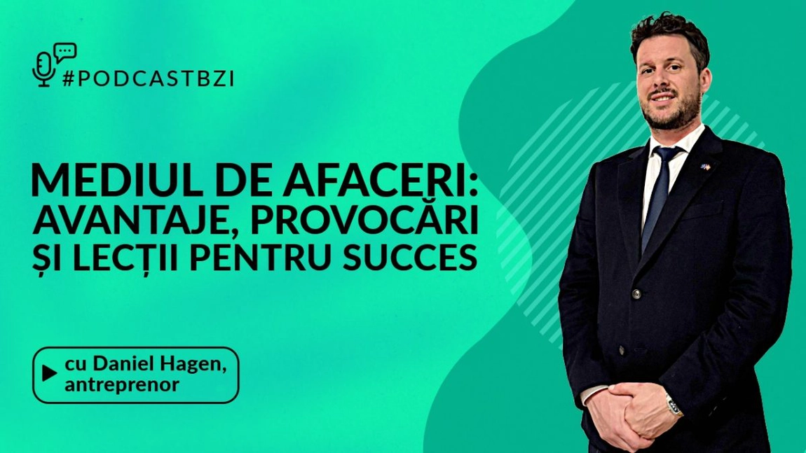 LIVE VIDEO - Despre diferențele din sistemul economic din străinătate și cel din România, cu Daniel Hagen, antreprenor cu afaceri în domeniul imobiliar și industria farmaceutică, într-un nou episod de #PodcastBZI!