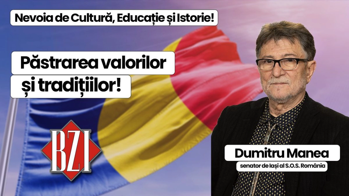 LIVE VIDEO - Dezbatere politică, socială, culturală și națională BZI LIVE alături de senatorul Dumitru Manea, S.O.S. România!