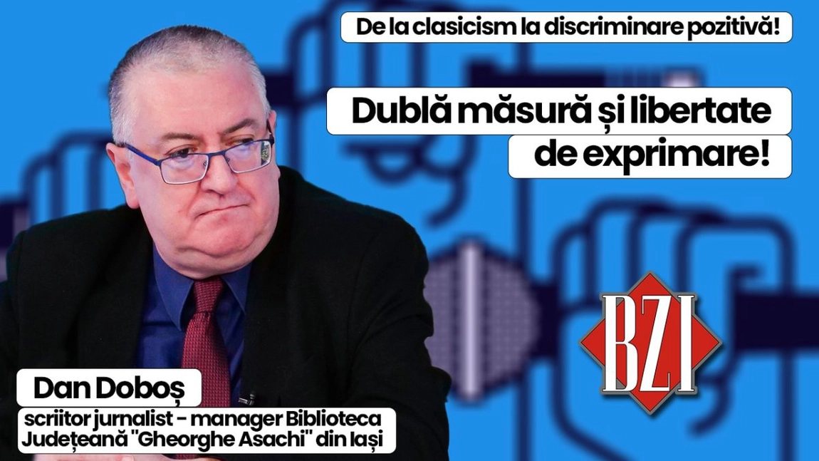 LIVE VIDEO - Dialog special, consistent despre provocări și realități incitante contemporane BZI LIVE alături de Dan Doboș, scriitor, jurnalist; manager Biblioteca Județeană 