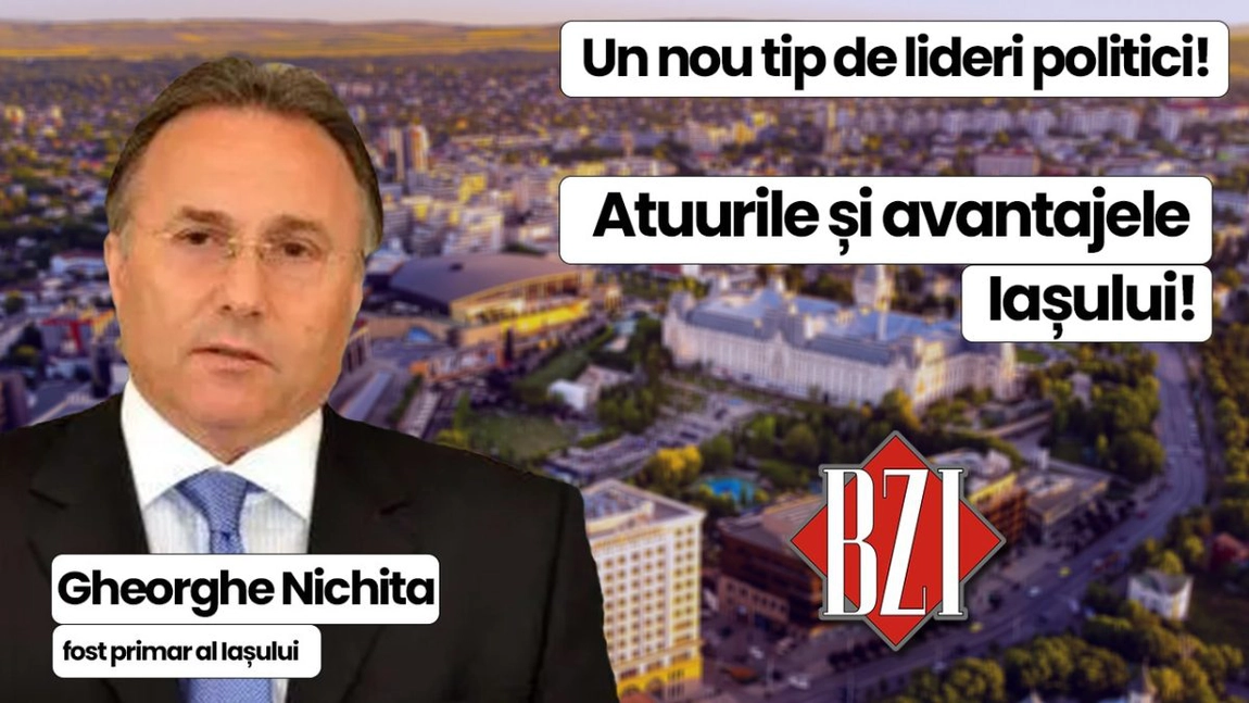 LIVE VIDEO - Top talk-show săptămânal BZI LIVE! Invitat Gheorghe Nichita, fost primar al Iașului. De la situația politică la provocări naționale și internaționale