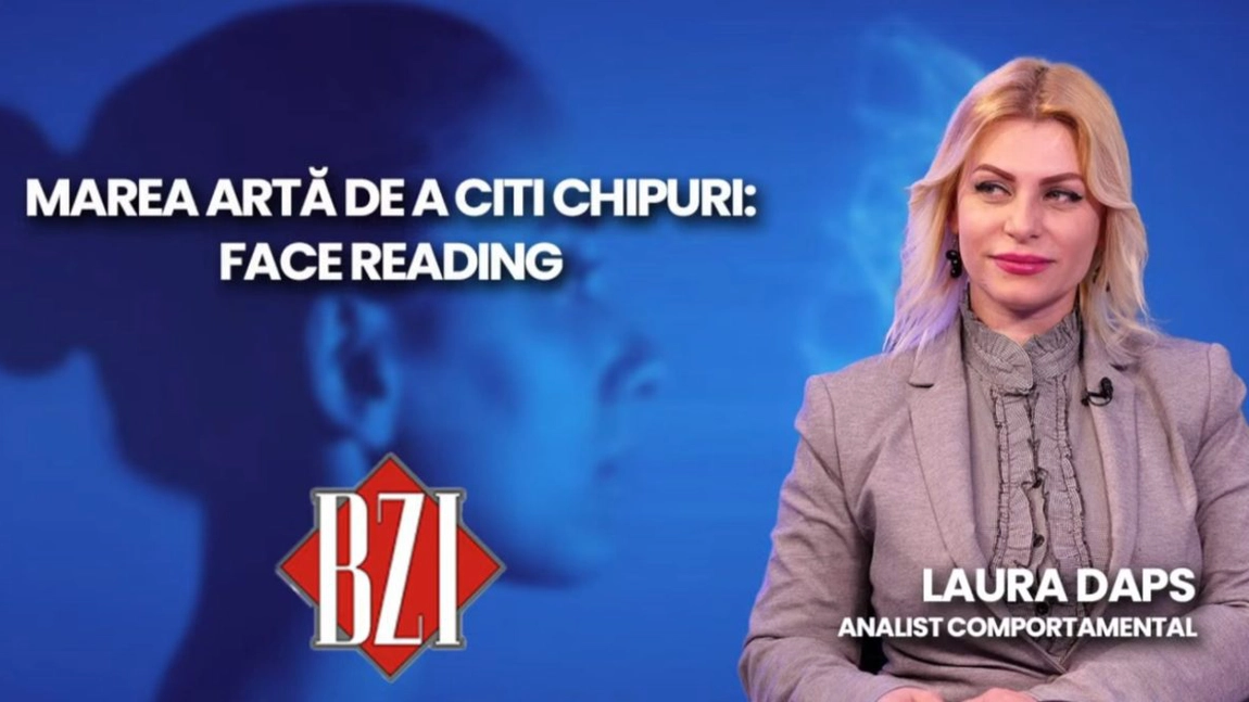 LIVE VIDEO - Laura Daps, analist comportamental, discută la BZI LIVE despre marea artă de a citi chipuri: Face Reading