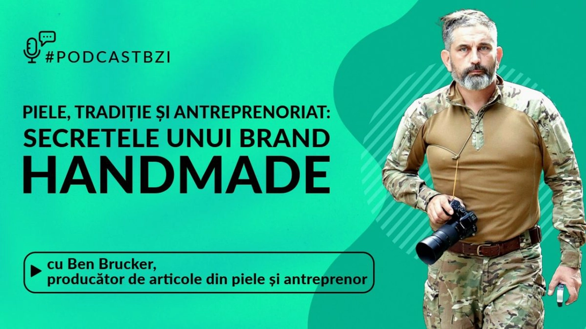 LIVE VIDEO - Ben Brucker, producător de articole din piele și antreprenor Piele, Tradiție și Antreprenoriat: Secretele unui Brand Handmade