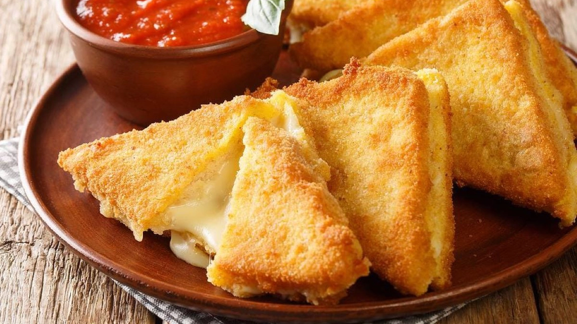 Cel mai gustos cașcaval pane la cuptor! O rețetă fără pic de ulei!