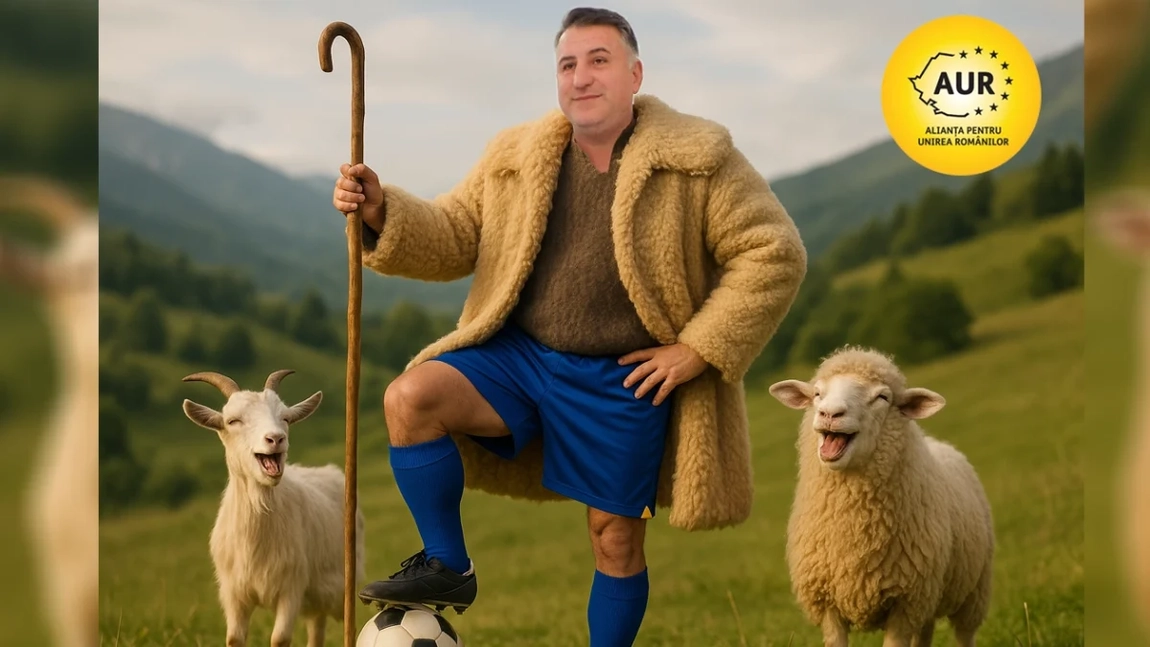 Deputatul AUR, Ciprian Paraschiv nu știe să facă diferența dintre capră și oaie, dar se dă apărător al fermierilor! Zero proiecte, zero respect