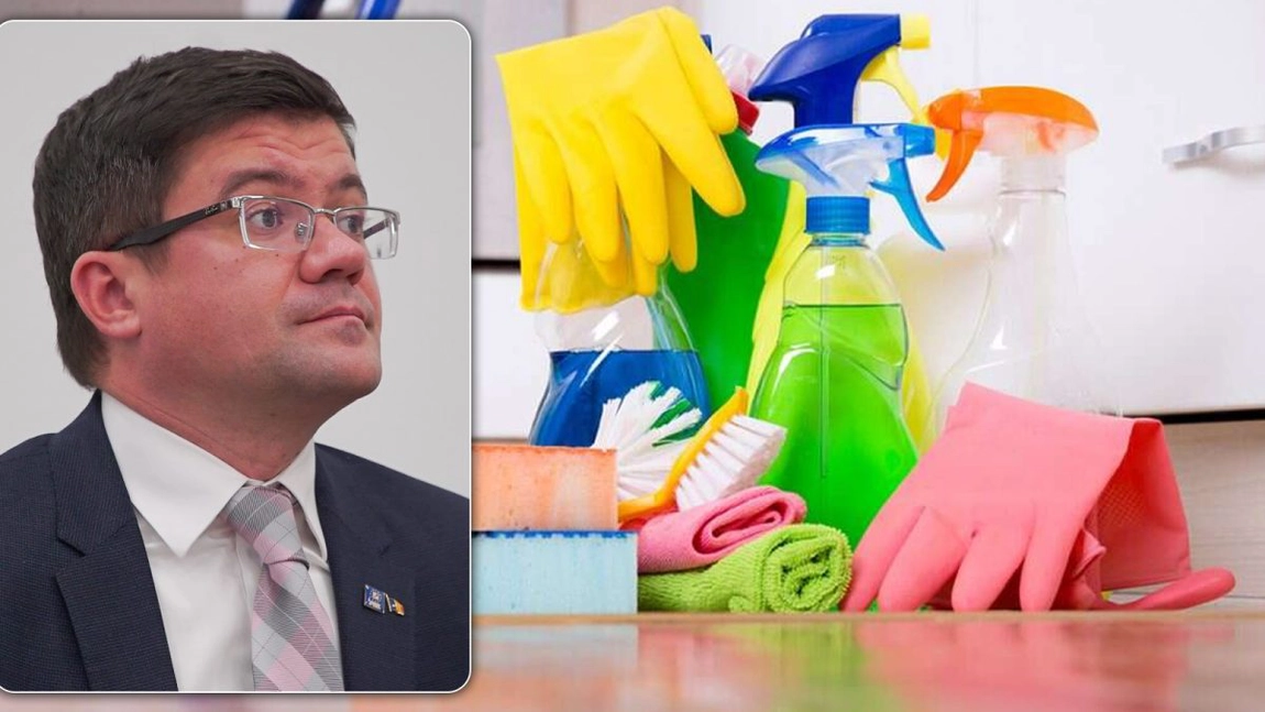 Costel Alexe cheltuie peste 400.000 de lei pentru serviciile de curățenie la Consiliul Județean Iași! Licitația a fost lansată pe SEAP