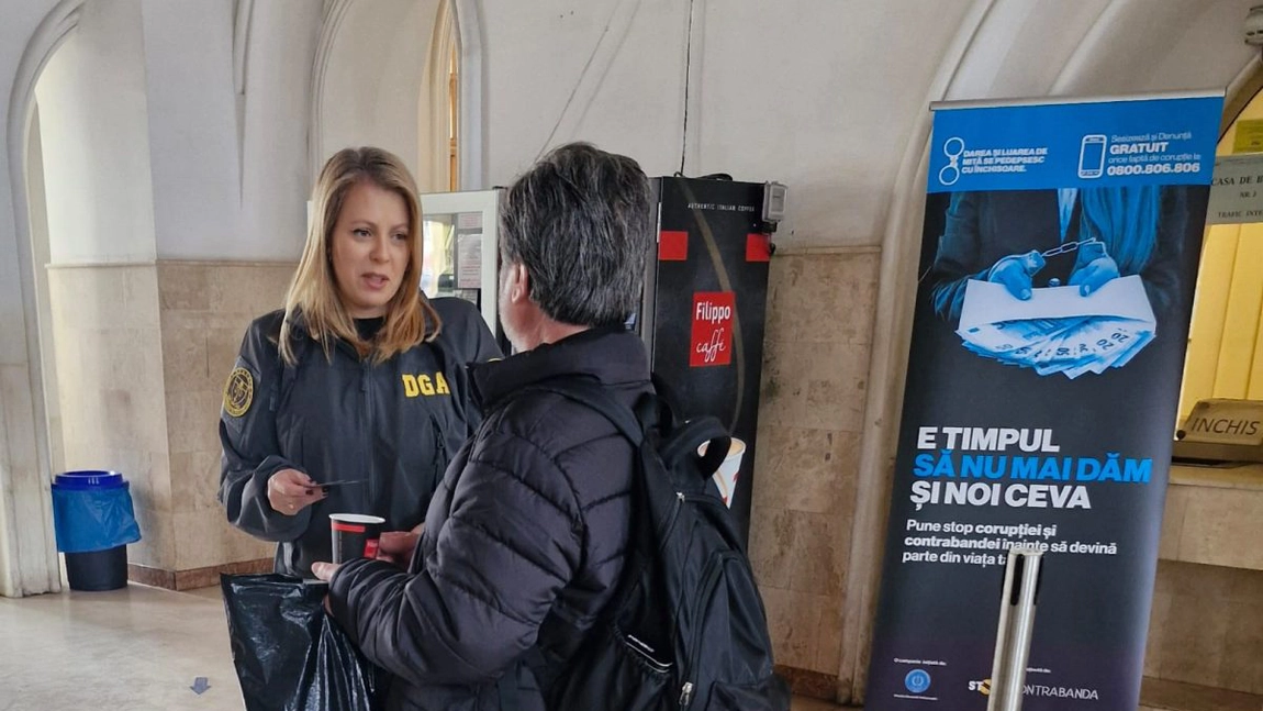 Activități de educație pentru promovarea integrității desfășurate în cadrul campaniei naționale “E timpul să nu mai dăm și noi ceva”, la Iași