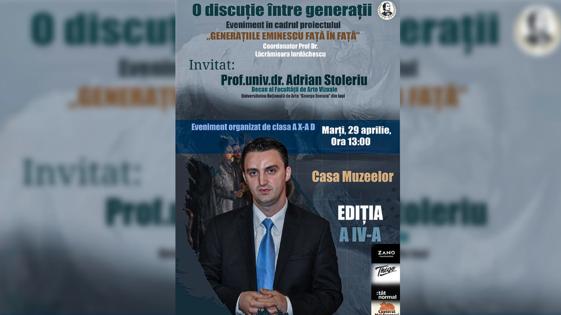 Dialog între generații. Inspirație și emoție la 160 de ani de Colegiul Național „Mihai Eminescu”