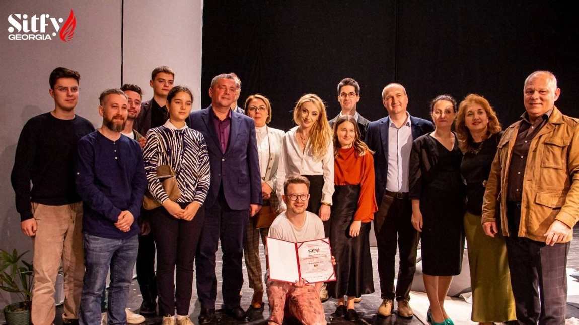 Actrița Ateneului ieșean, Cezara Fantu, premiată la Festivalul Internațional de Teatru pentru Tineret din Georgia