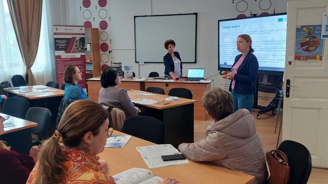 Atelier de lucru „Strategii de predare interactivă în clasa incluzivă” la Iași, în cadrul proiectului Erasmus+ SENSEI