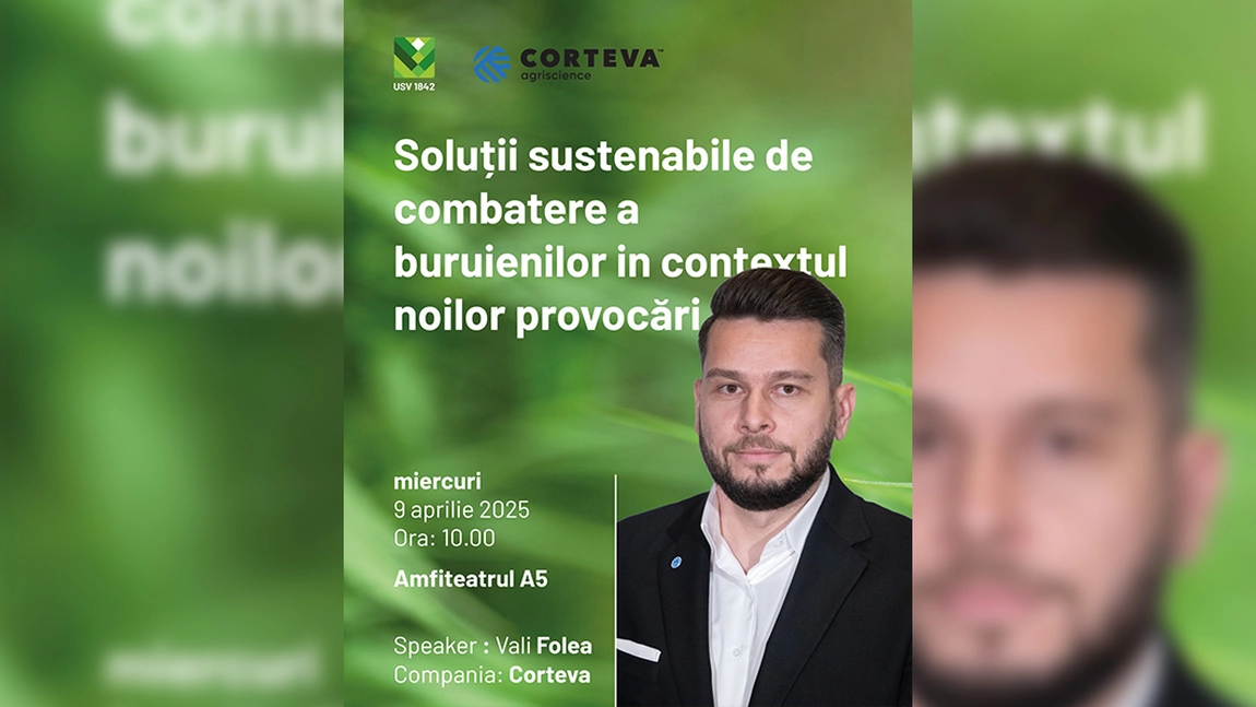 Workshop interactiv dedicat celor care sunt interesați de soluții eco-friendly pentru combaterea buruienilor, la USV Iași