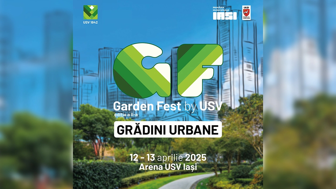 Ediția a II-a a evenimentului Garden Fest by USV Iași 2025 reunește participanți de top din domeniul peisagisticii și grădinăritului