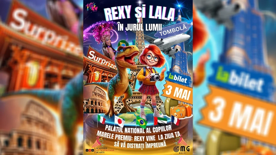 REXY și LALA: Primul spectacol animatronic care cucerește copiii din România