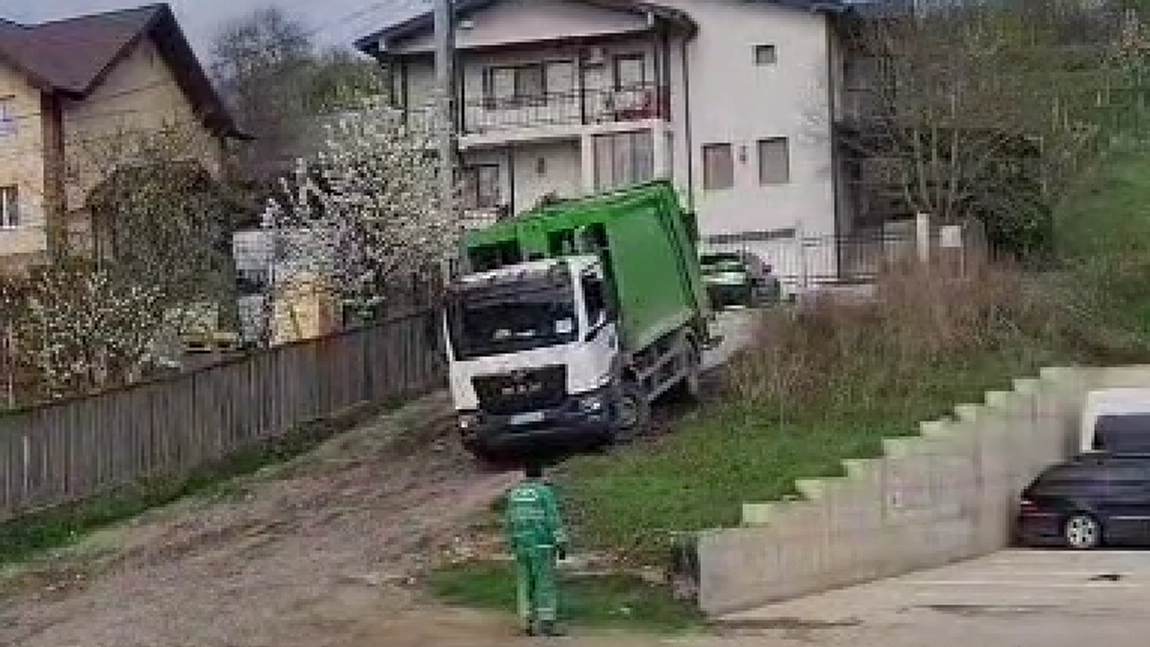Acesta este cel mai tare șofer din Iași! A reușit să evite o tragedie, realizând manevre de excepție pe o stradă din Bucium