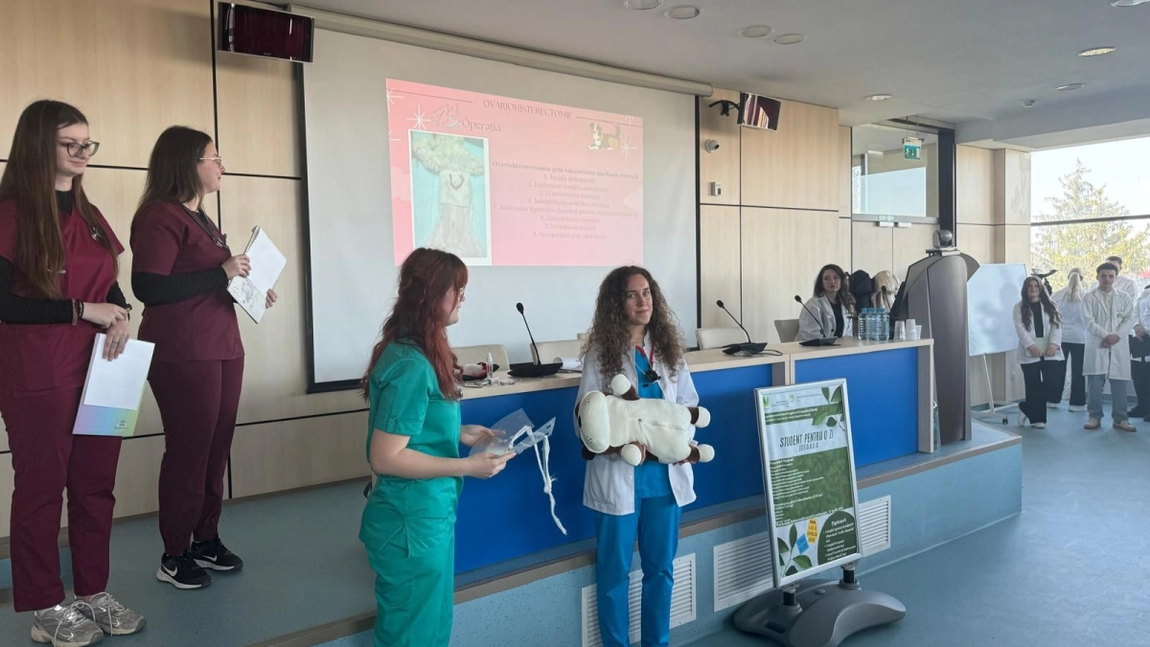 USV Iași a găzduit un eveniment care a permis elevilor să fie studenți pentru o zi, prin intermediul unor serii de activități