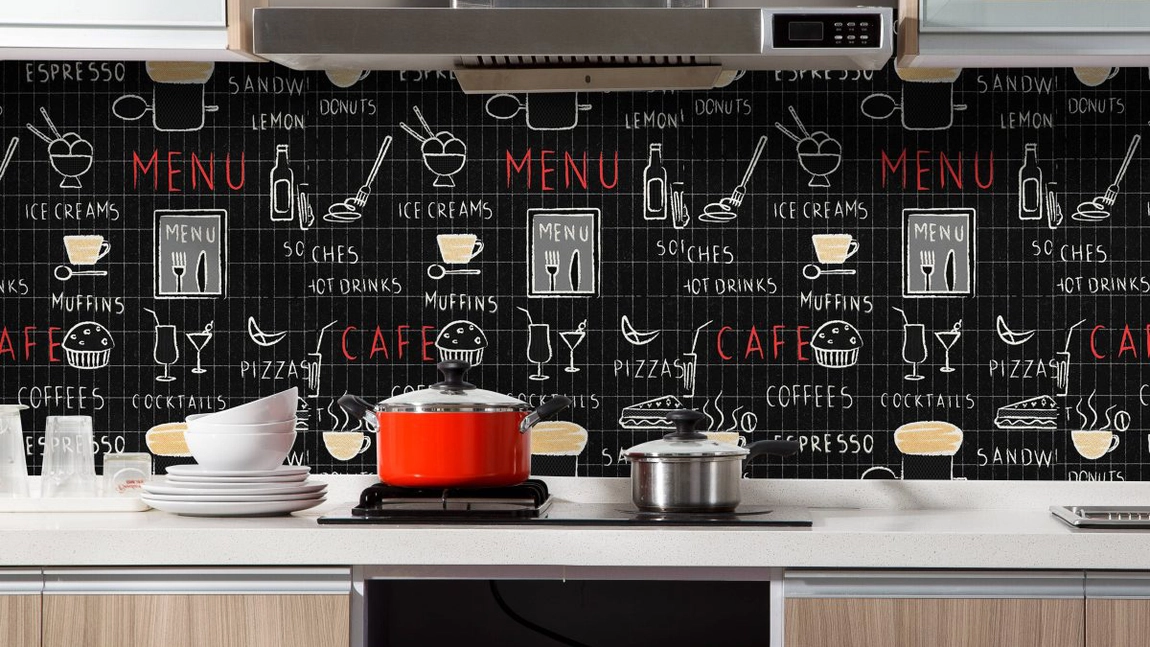 Tapet de bucătărie care se poate spăla. Cum să faci alegerea potrivită și ce trebuie să ai în vedere