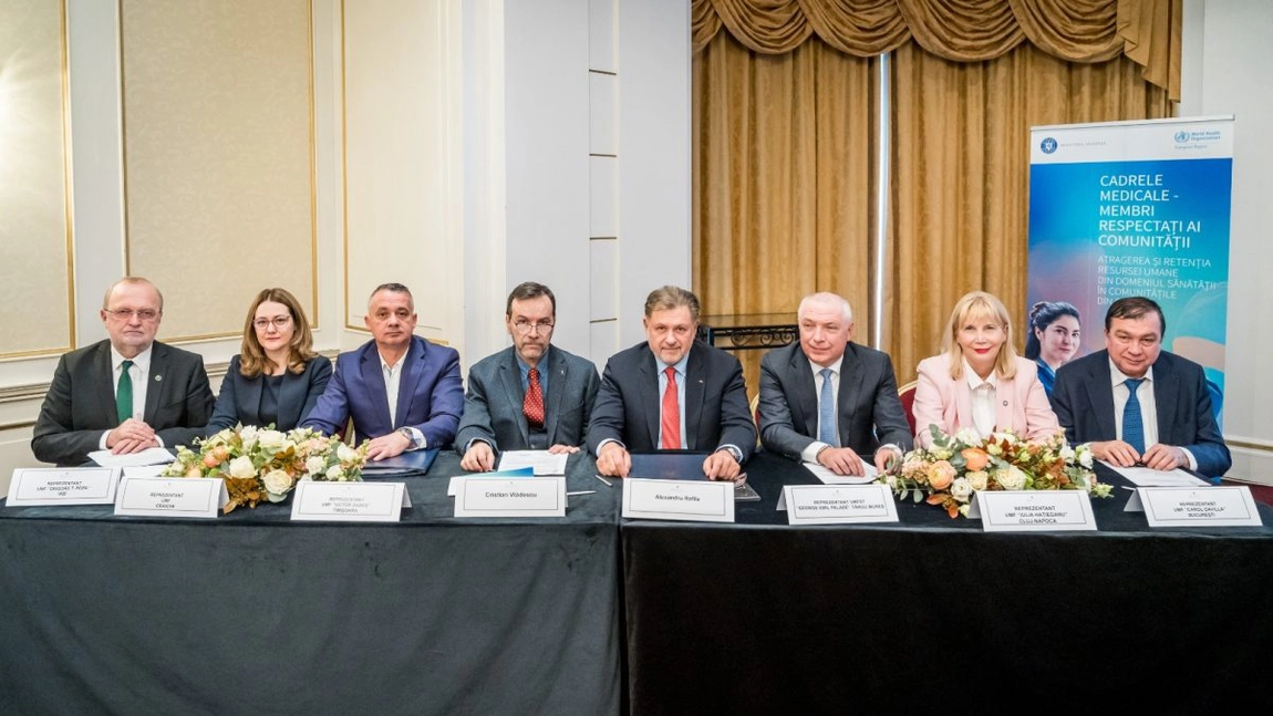 UMF Iași a semnat trei noi contracte de finanțare PNRR, în parteneriat cu celelalte universități din Alianța G6-UMF și INMSS