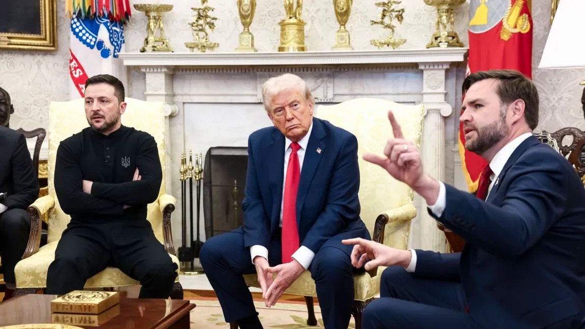 Zelenski acuză că dezinformarea a pătruns în guvernul american. Vicepreședintele Vance respinge acuzațiile