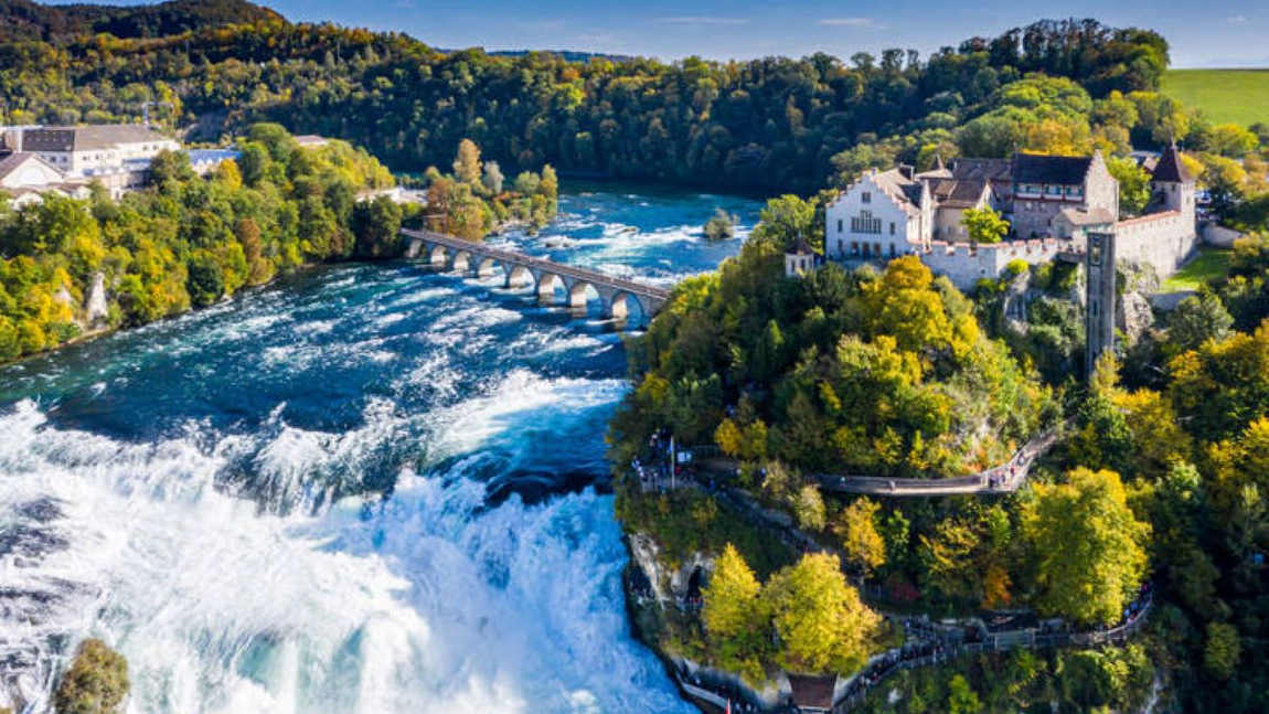 Cascada Rinului, cea mai mare din Europa! O destinație deosebită pe tot parcursul anului!