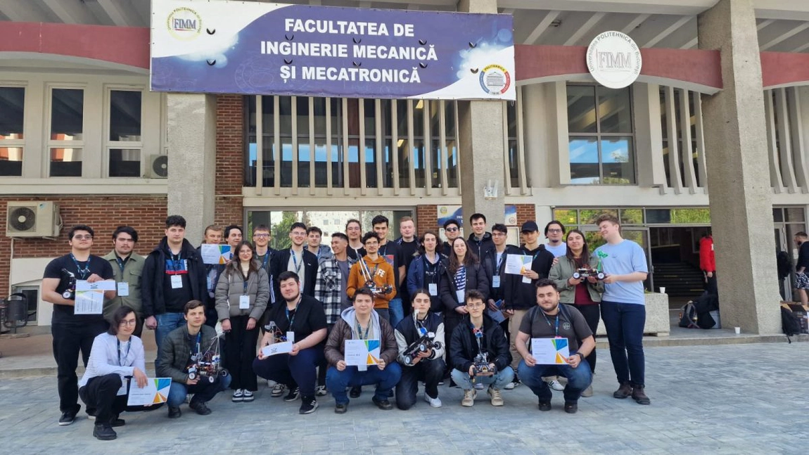 Performanță de top: studenții de la Automatică și Calculatoare din cadrul TUIASI, la un pas de podiumul european la NXP Cup