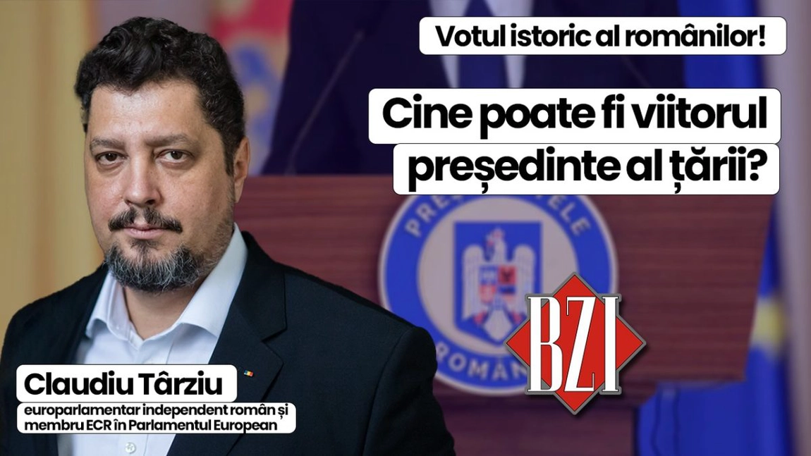 LIVE VIDEO - Momentul votului istoric pentru români, model de viitor președinte, într-o dezbatere publică BZI LIVE alături de Claudiu Târziu, europarlamentar independent român și membru ECR în Parlamentul European