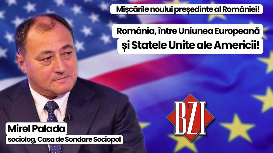 LIVE VIDEO - Talk-show special BZI LIVE alături de invitatul permanent, hâtrul și incisivul sociolog Mirel Palada, Casa de Sondare Sociopol! Despre noile provocări politice ale președintelui Nicușor Dan, formarea noului guvern și marile reforme naționale