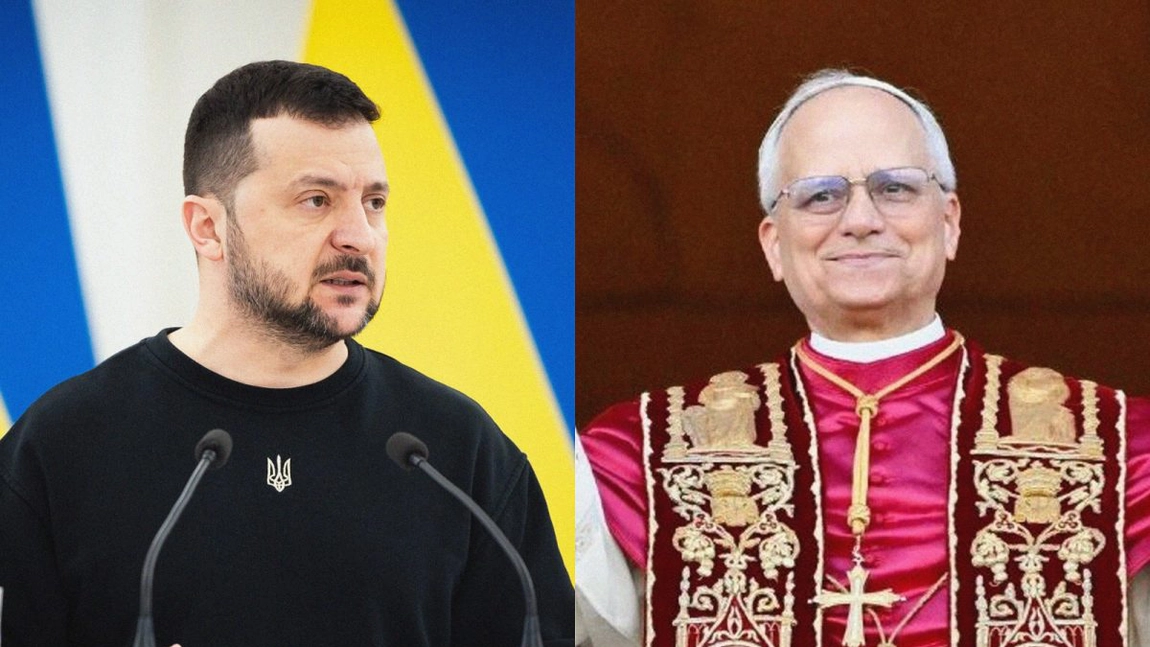 Discuție telefonică între Zelenski și Papa Leon al XIV-lea. Ce au vorbit cei doi