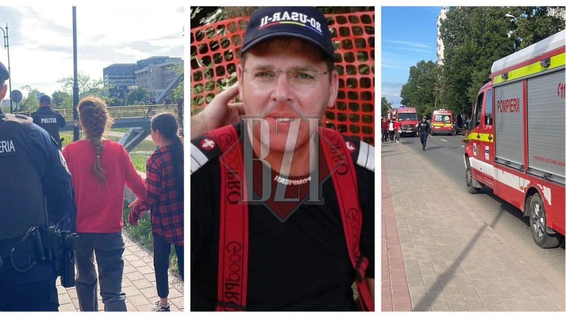 Erou în timpul liber! El este pompierul care a sărit în Bahlui pentru a salva bărbatul în vârstă de 25 de ani