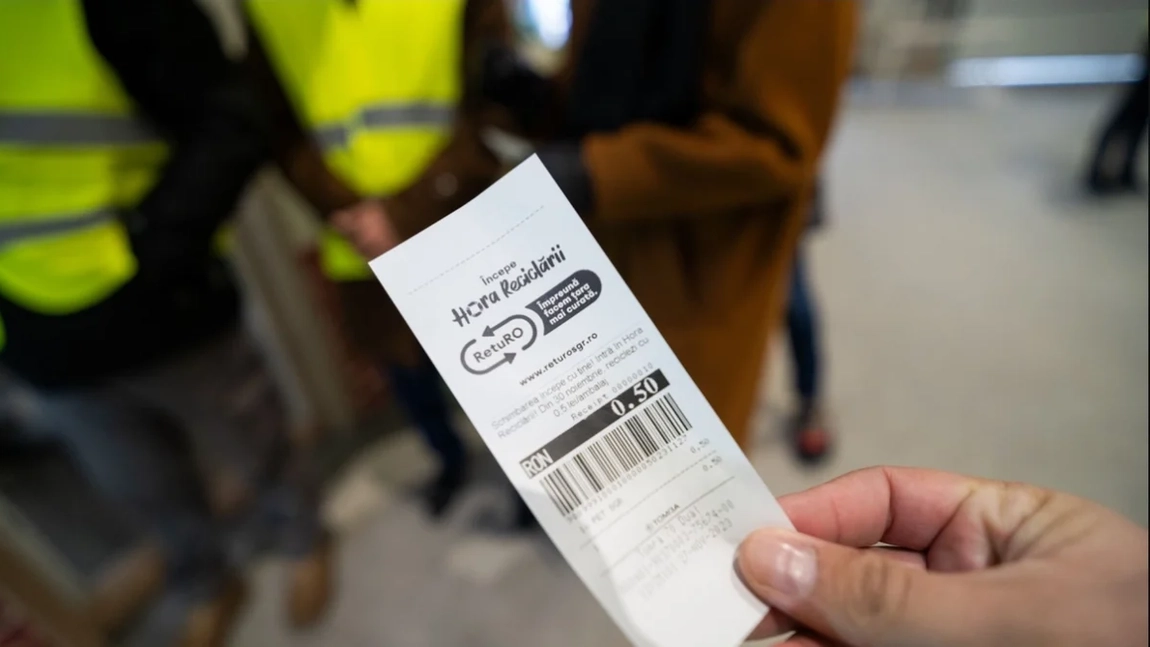 A început campania SGR la Dublu! Românii vor primi 1 leu pentru fiecare ambalaj returnabil predat