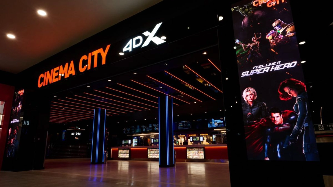 S-a deschis Cinema City la Mall Moldova, singurul multiplex spectaculos cu tehnologia 4 DX