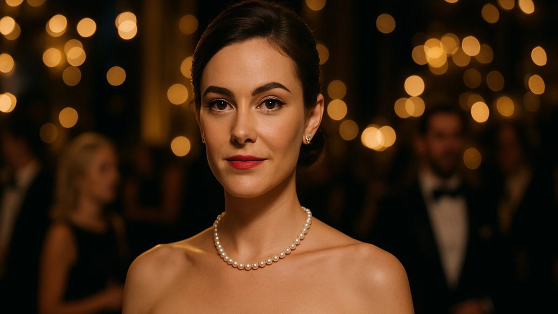 Colierul cu perle la baza gâtului: accesoriul vedetă al anului 2025