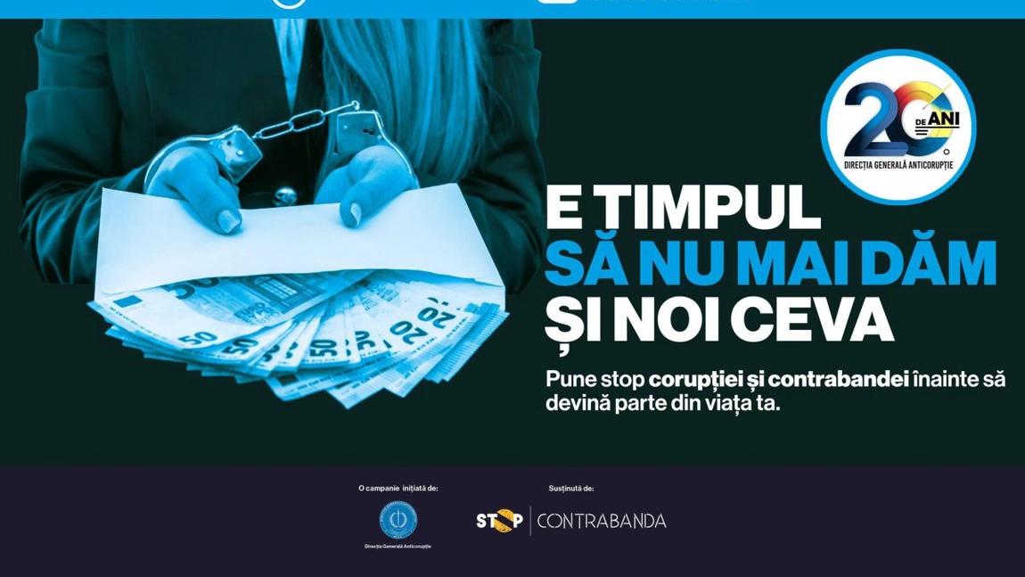 Analiză privind sesizările la DGA ale infracțiunii de dare de mită Tot mai mulți angajați MAI refuză mita și sesizează faptele. Utilizarea body-cam – o constantă în sprijinirea probatoriului