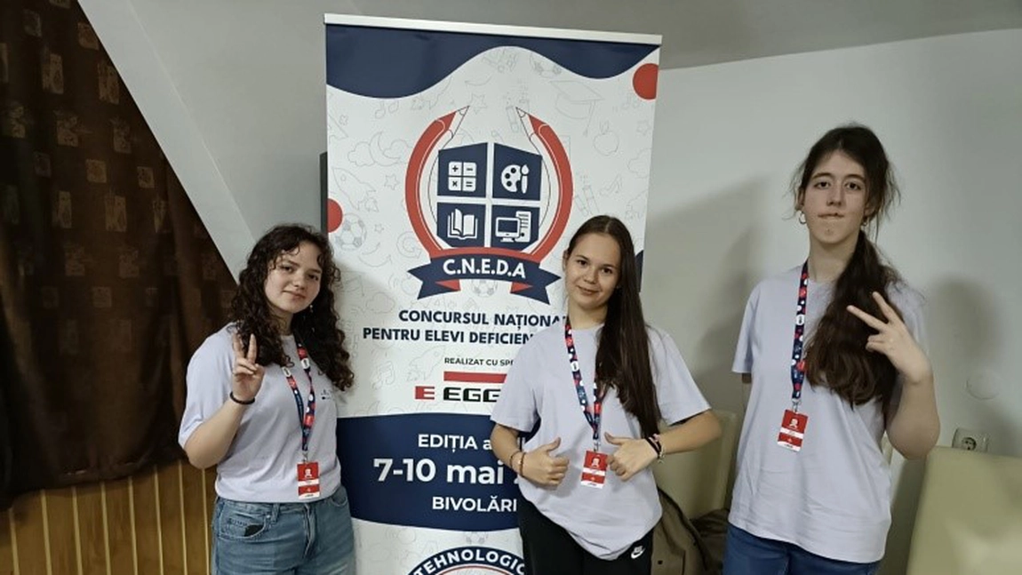 Elevii Liceului Tehnologic Special „Vasile Pavelcu” Iași participă la Concursul Național pentru Elevii cu Deficiențe de Auz