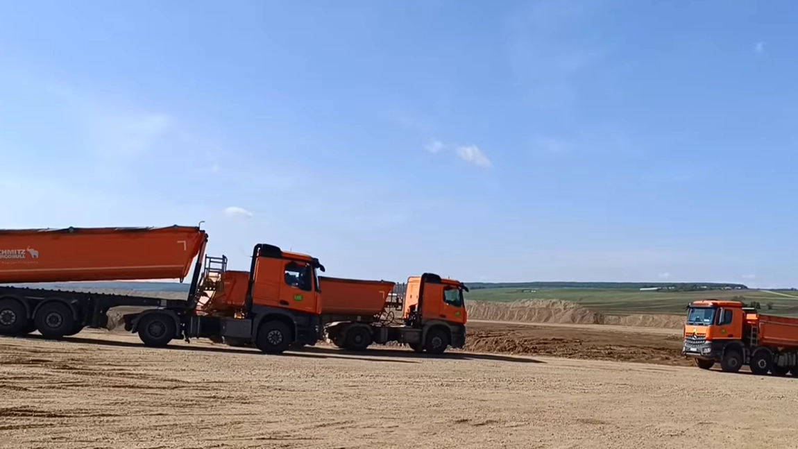 Cum arată în prezent lucrările la nodul turbion de la Pașcani pe Lotul 3 al Autostrăzii A7