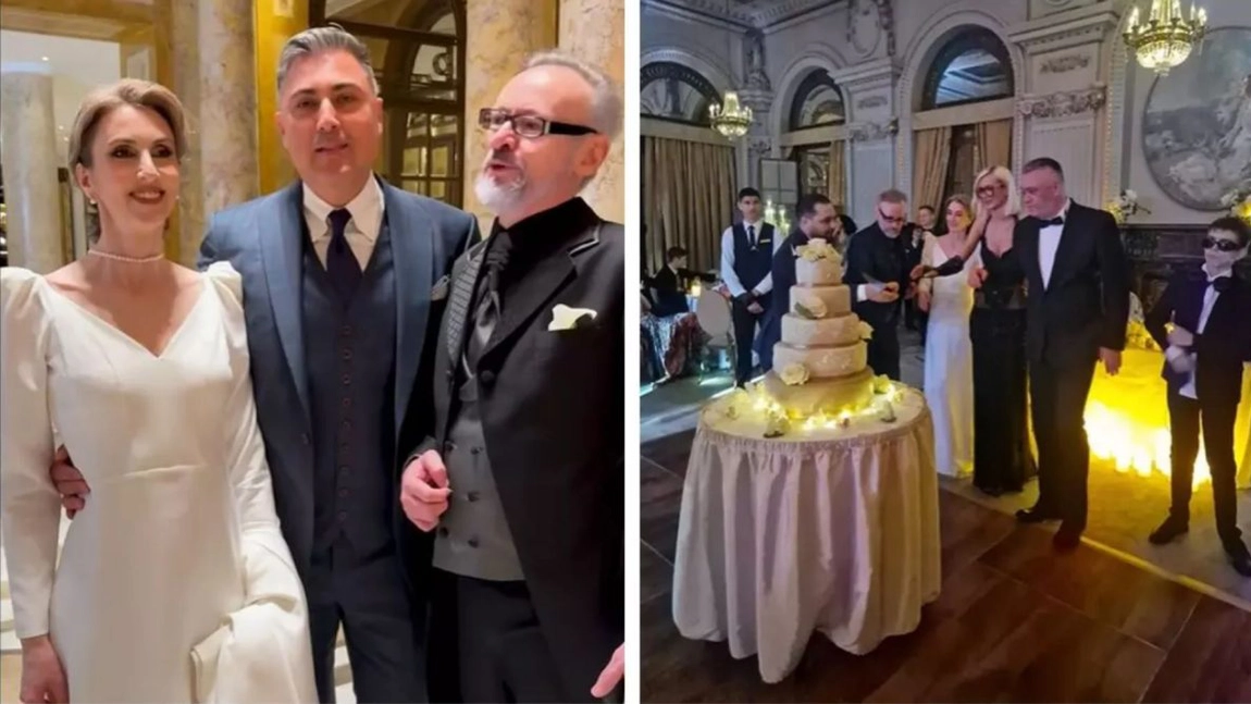 Mihai Albu a făcut nuntă pentru a doua oară. Mihaela Borcea i-a fost din nou nașă
