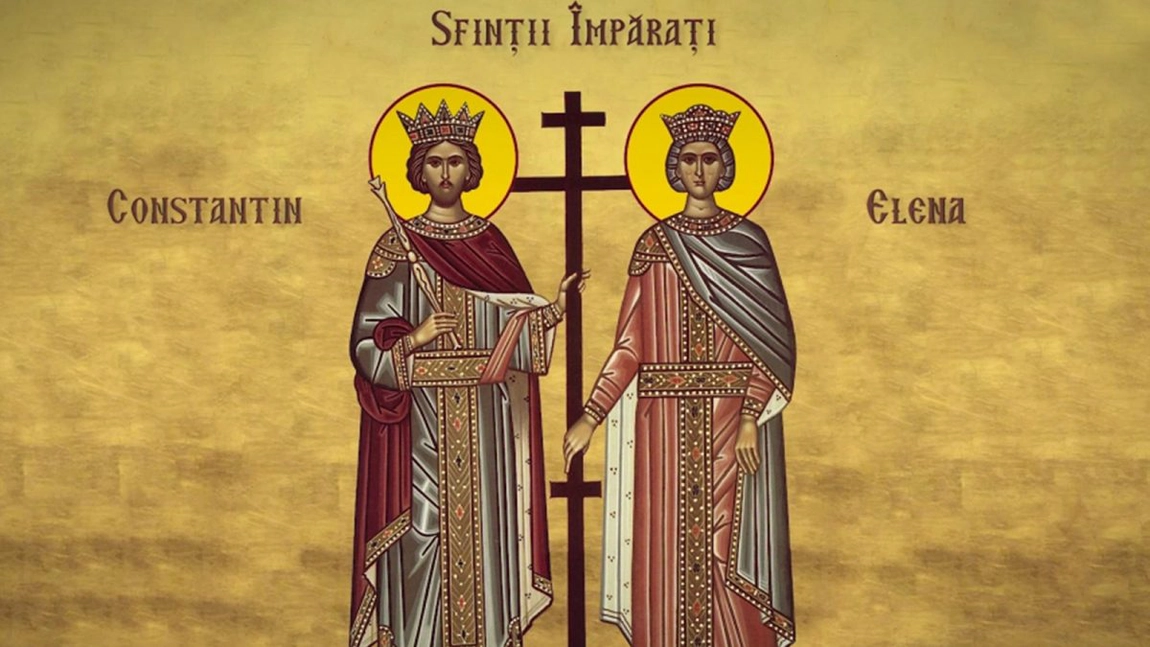 Sărbătoare mare în Biserica Ortodoxă! Creștinii ortodocși îi sărbătoresc astăzi pe Sfinții Împărați Constantin și Elena