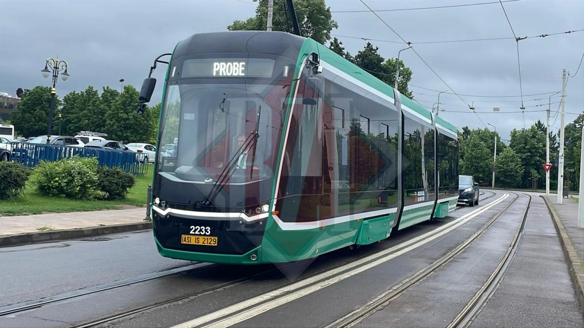Noul tramvai Bozankaya a fost pus în circulație! Până la finalul anului vor mai ajunge încă 17