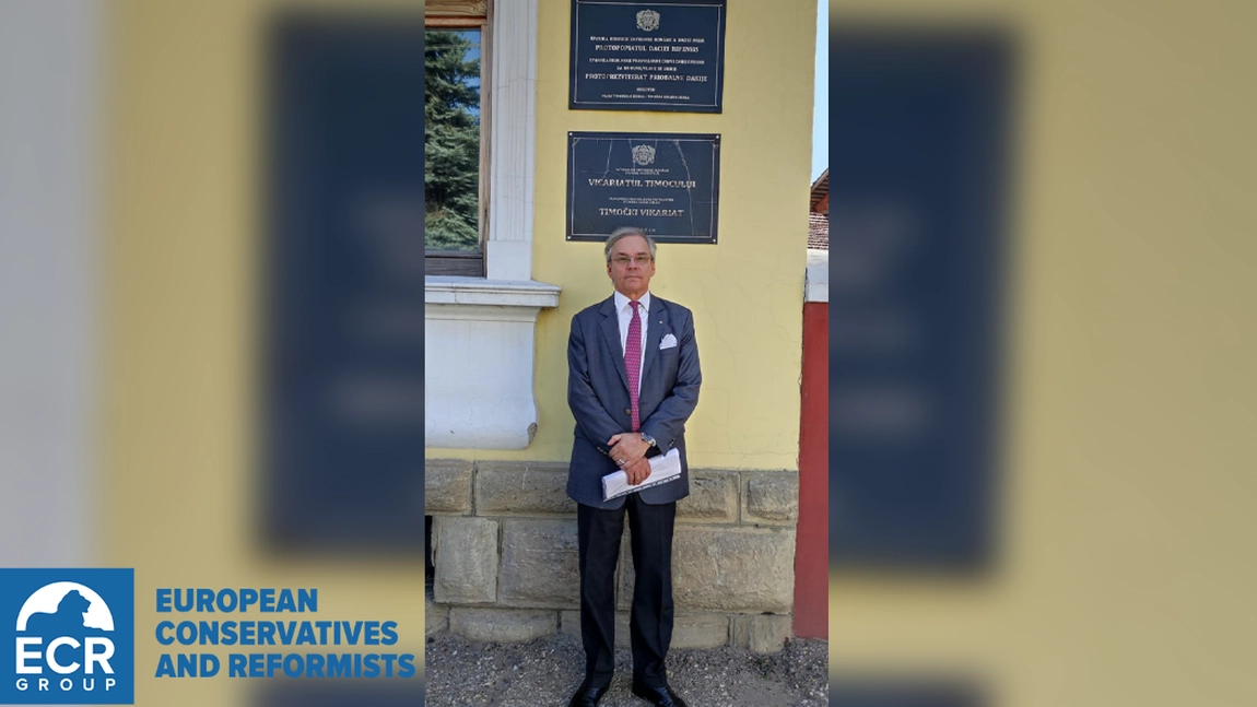 Deputatul european Șerban Dimitrie Sturdza a vizitat Vicariatul Ortodox Român al Timocului, pledând pentru drepturile românilor din Serbia